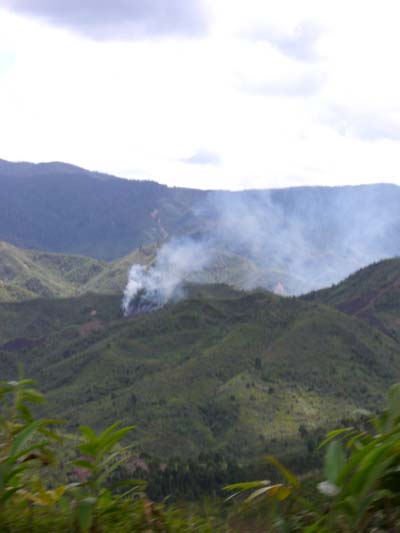 Berge östlich von Antananarivo