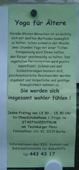 Yoga für Ältere